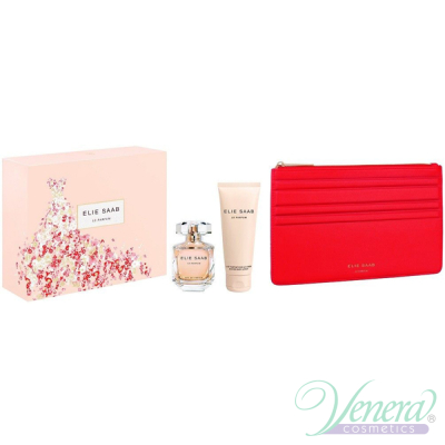 Elie Saab Le Parfum Set (EDP 50ml + Body Lotion 75ml + Bag) for Women Women's Gift sets