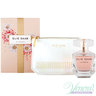 Elie Saab Le Parfum Set (EDP 50ml + Pouch) for Women Women's Gift sets