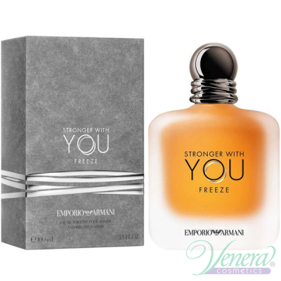 Emporio Armani Stronger With You Freeze EDT 100ml for Men Men's Fragrance