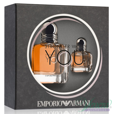 Emporio Armani Stronger With You Set (EDT 50ml + EDT 7ml) for Men Gift Sets