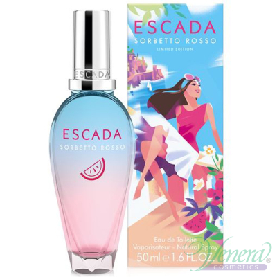 Escada Sorbetto Rosso EDT 50ml for Women Women's Fragrance