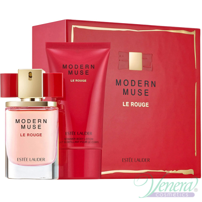 Estee Lauder Modern Muse Le Rouge Set (EDP 30ml + BL 75ml) for Women Women's Gift sets