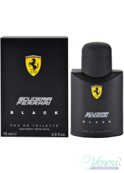 Ferrari Scuderia Ferrari Black EDT 75ml for Men Men's Fragrances