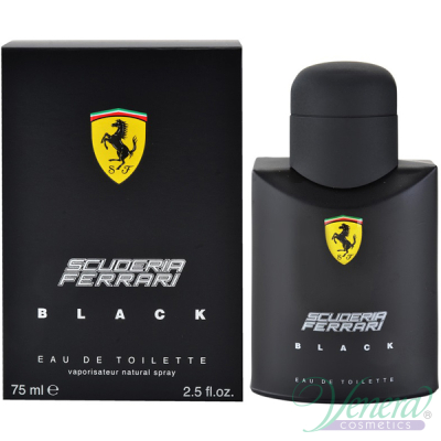 Ferrari Scuderia Ferrari Black EDT 75ml for Men Men's Fragrances