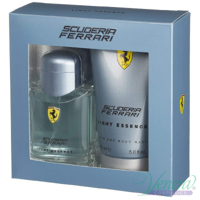 Ferrari Scuderia Ferrari Light Essence Set (EDT 75ml + SG 150ml) for Men Men's Gift sets