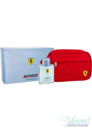 Ferrari Scuderia Ferrari Light Essence Set (EDT 125ml + Cosmetic Bag) for Men Men's Gift sets