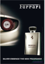 Ferrari Silver Essence EDP 100ml for Men Without Package Men's Fragrances without package