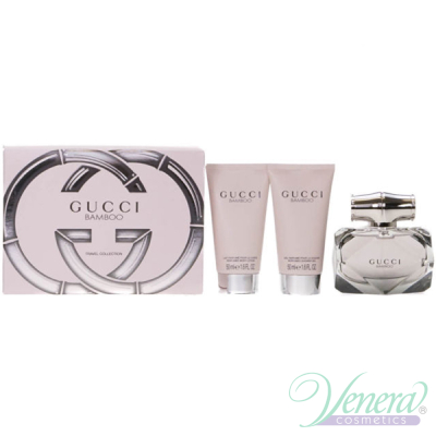 Gucci Bamboo Set (EDP 50ml + BL 50ml + SG 50ml) for Women Women's Gift sets