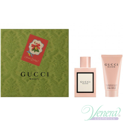Gucci Bloom Set (EDP 50ml + BL 50ml) for Women Women's Gift sets