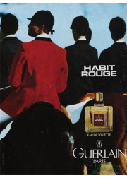 Guerlain Habit Rouge Eau de Parfum EDP 100ml for Men Without Package Men's Fragrances without package
