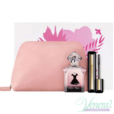 Guerlain La Petite Robe Noire Set (EDP 50ml + Mascara intensive Volume 8.5ml + Bag) for Women Women's Gift sets