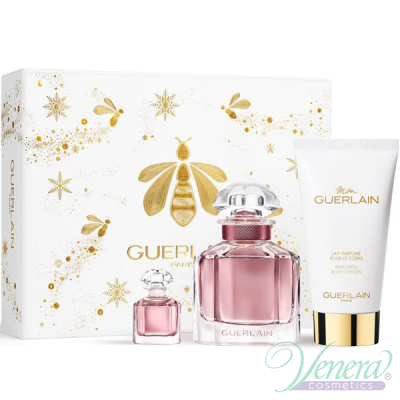 Guerlain Mon Guerlain Intense Set (EDP 50ml + BL 75ml + EDP 5ml) for Women Women's Gift sets