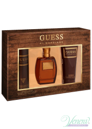 Guess By Marciano Set (EDT 100ml + SG 200ml + Deo Spray 226ml) for Men Men's Gift sets