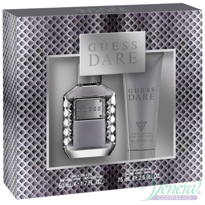 Guess Dare Set (EDT 50ml + AS Balm 75m) for Men Men's Gift sets
