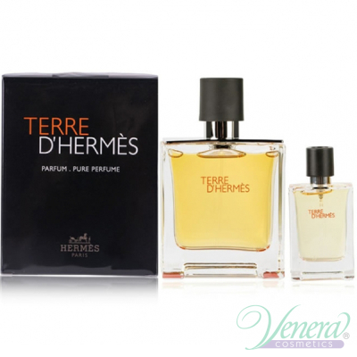 Hermes Terre D'Hermes Set (EDP 75ml + EDP 12.5ml) for Men Men's Gift sets