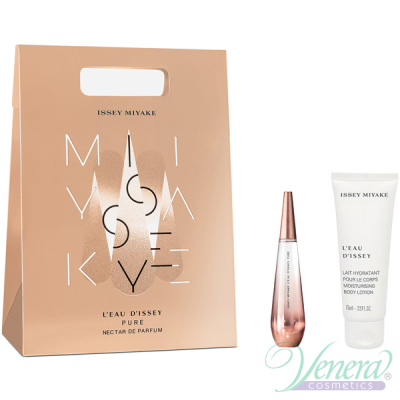 Issey Miyake L'Eau D'Issey Pure Nectar de Parfum Set (EDP 30ml + BL 75ml) for Women Women's Gift Sets