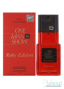 Jacques Bogart One Man Show Ruby Edition EDT 100ml for Men Without Package Men's Fragrances without package