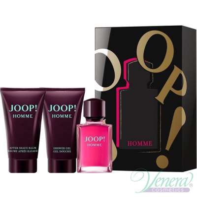 Joop! Homme Set (EDT 30ml + AS Balm 50ml + SG 50ml) for Men Men's Gift sets