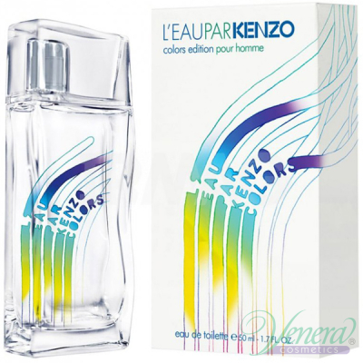 Kenzo L'Eau Par Kenzo Colors Edition Pour Homme EDT 50ml for Men Men's Fragrance