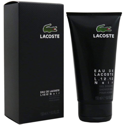 Lacoste L 12.12 Noir Shower Gel 150ml for Men Men's face and body products
