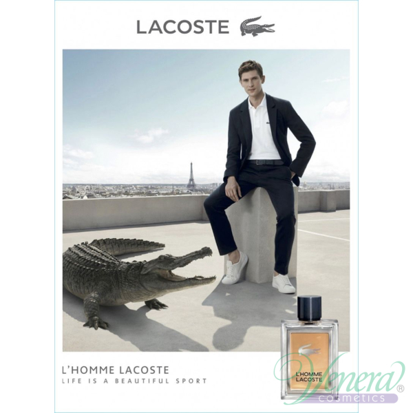 Lacoste L'Homme Lacoste Set 100ml + SG 150ml) for Men | Cosmetics