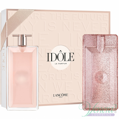 Lancome Idole Set (EDP 50ml + Le Case New In Box) for Women Women's Gift sets