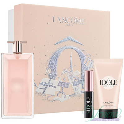 Lancome Idole Set (EDP 50ml + Body Cream 50ml + Mascara 2.5ml) for Women Women's Gift sets