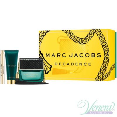 Marc Jacobs Decadence Set (EDP 100ml + BL 75ml + EDP Roller Ball 10ml) for Women Women's Gift sets