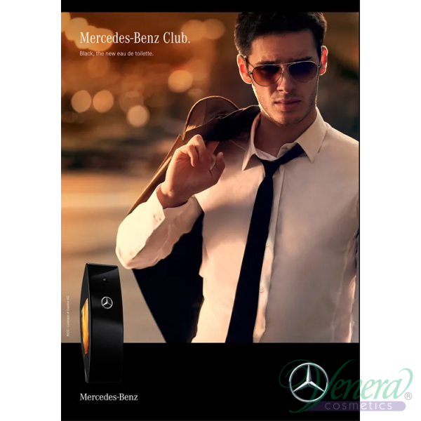Mercedes-Benz Club Black EDT 100ml for Men Without Package