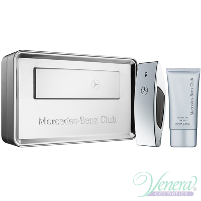 Mercedes-Benz Club Set (EDT 100ml + Shower Gel 75ml) for Men Men's Gift sets