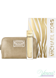 Michael Kors Sexy Amber Set (EDP 100ml for Women + Cosmetics Case) for Women Women's Gift sets