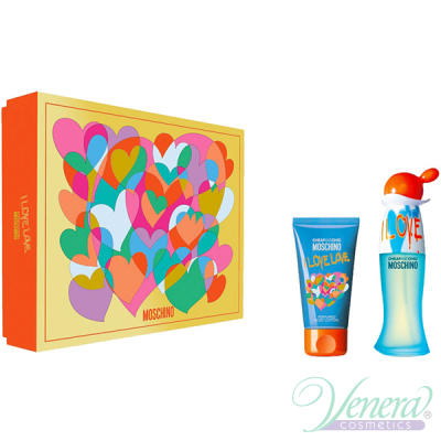 Moschino Cheap & Chic I Love Love Set (EDT 30ml + BL 50ml) for Women Women's Gift sets