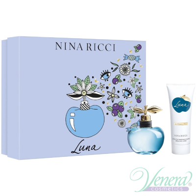 Nina Ricci Luna Set (EDT 50ml + BL 75ml) for Women Women's Gift sets