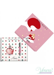 Nina Ricci Nina Set (EDT 80ml + Jumbo Lipstick Matte 2.5g) for Women Women's Gift sets