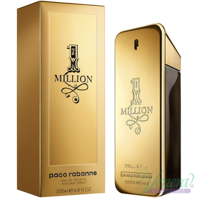 Paco Rabanne 1 Million EDT 200ml for Men Men's Fragrance