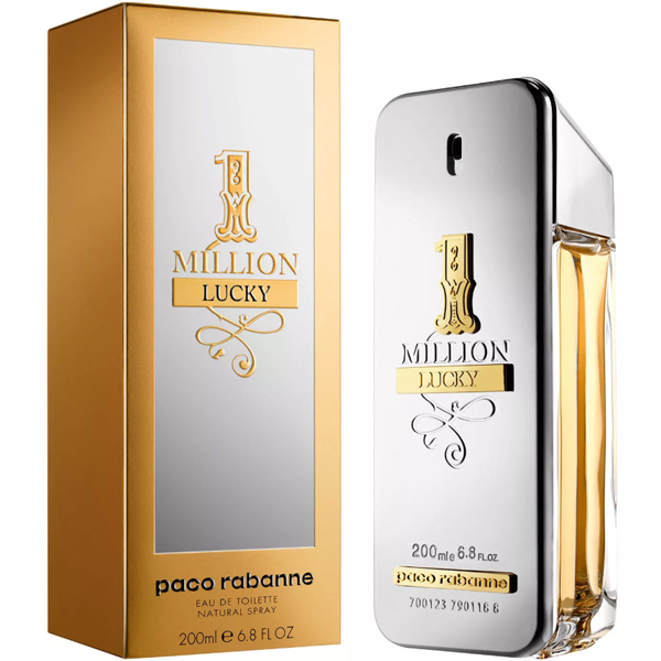 Paco Rabanne 1 Million Lucky EDT 200ml for Men | Venera Cosmetics