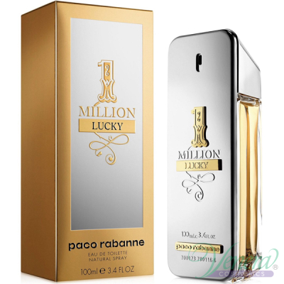 Paco Rabanne 1 Million Lucky EDT 100ml for Men Men's Fragrance