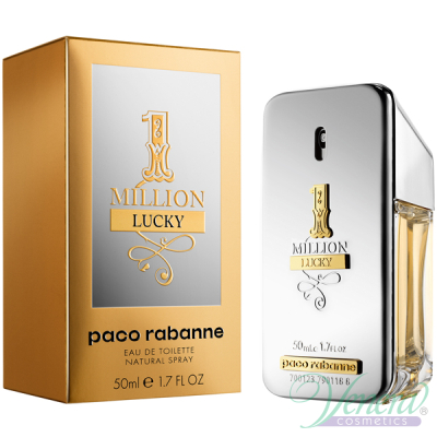 Paco Rabanne 1 Million Lucky EDT 50ml for Men Men's Fragrance
