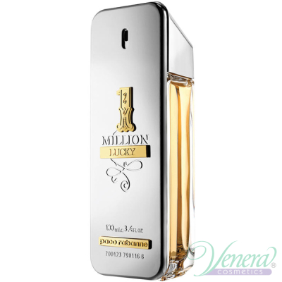 Paco Rabanne 1 Million Lucky EDT 100ml for Men Without Package Men's Fragrances