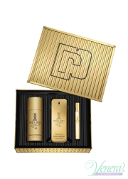 Paco Rabanne 1 Million Set (EDT 100ml + EDT 10ml + Deo Spray 150ml) for Men Men's Gift sets