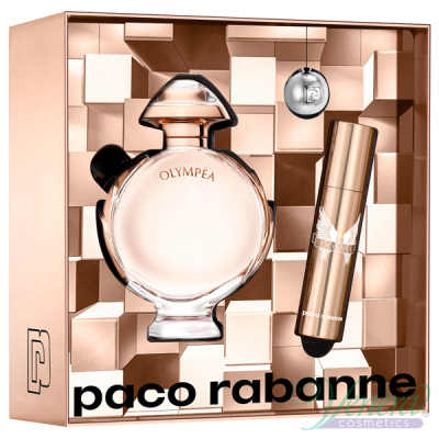 Paco Rabanne Olympea Set (EDP 50ml + EDP 10ml + Key Ring) for Women Women's Gift sets
