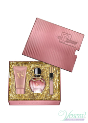 Paco Rabanne Pure XS For Her Set (EDP 80ml + EDP 10ml + BL 100ml) for Women Women's Gift sets