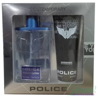 Police Cosmopolitan Set (EDT 100ml + SG 100ml) for Men Men's Gift sets