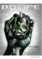 Police To Be Camouflage EDT 125ml for Men Witho...