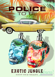Police To Be Exotic Jungle EDT 125ml for Men Without Package Men's Fragrance without package