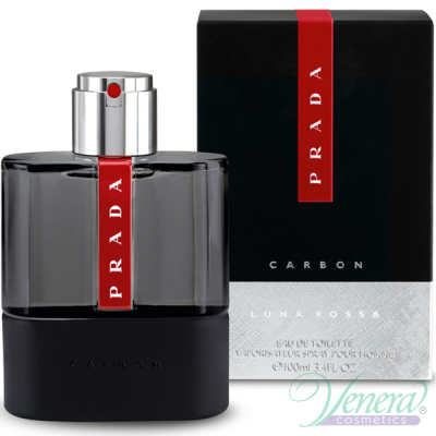 Prada Luna Rossa Carbon EDT 100ml for Men Men's Fragrance