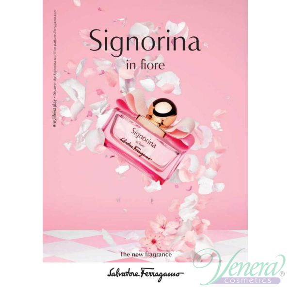 Salvatore Ferragamo Signorina In Fiore Set (EDT 50ml + BL 50ml + SG 50ml)  for Women | Venera Cosmetics