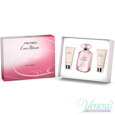Shiseido Ever Bloom Set (EDP 50ml + BL 50ml + SG 50ml) for Women Women's Gift sets