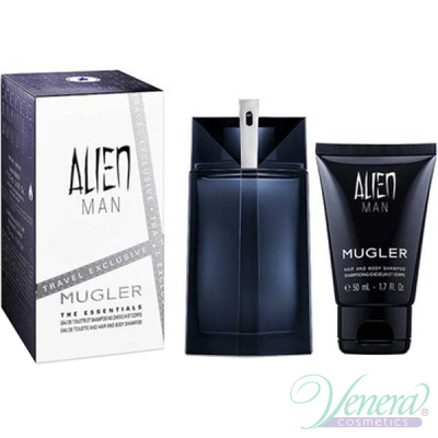 Thierry Mugler Alien Man Set (EDT 100ml + SG 50ml) for Men Men's Gift sets
