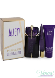 Thierry Mugler Alien Set (EDP 60ml + EDP 10ml + BL 50ml) for Women Women's Gift sets